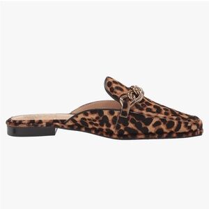 Vince Camuto Leopard Print Mules